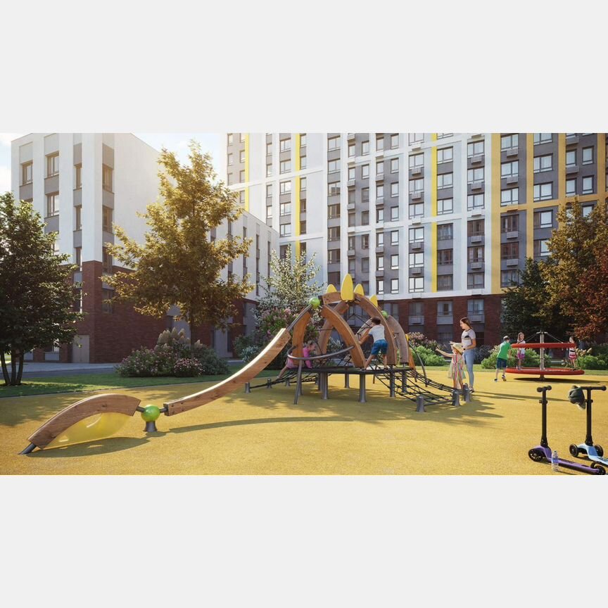 1-к. квартира, 39,5 м², 23/24 эт.