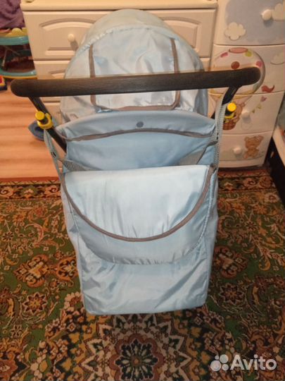 Детские санки коляска