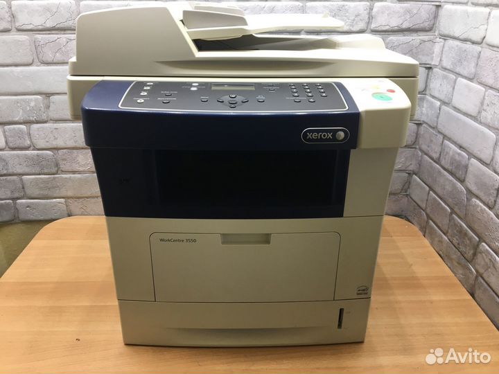 Лазерное мфу 3 в 1 Xerox WorkCentre 3550. Гарантия