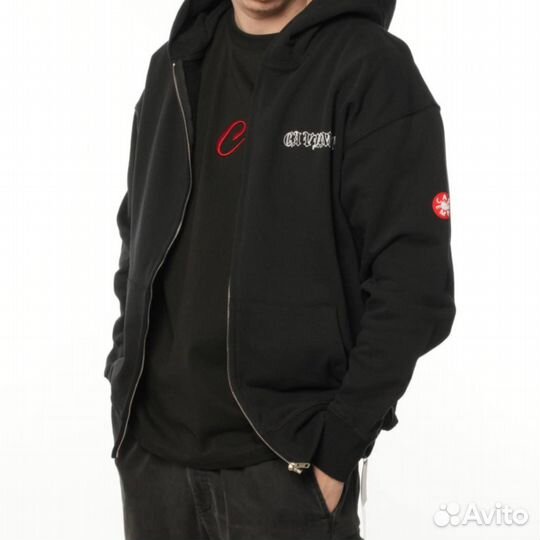 Худи cavempt oversize черная