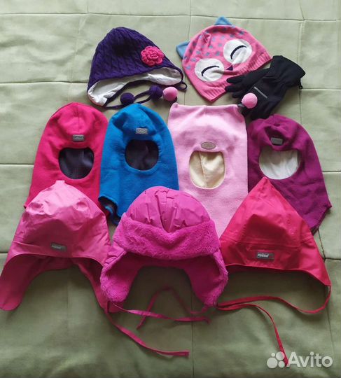 Шапки, шлемы, перчатки