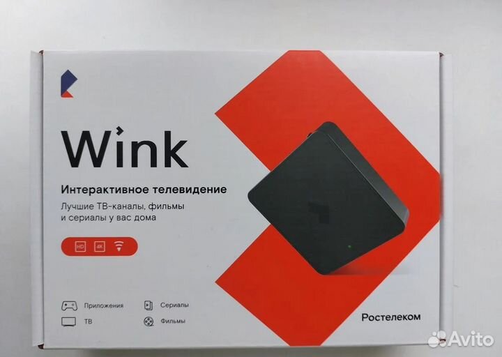 Андроид STB (wink+) Ростелеком