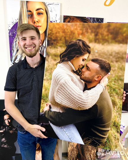 Фото на холсте