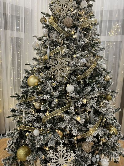 Украшение дома к новому году