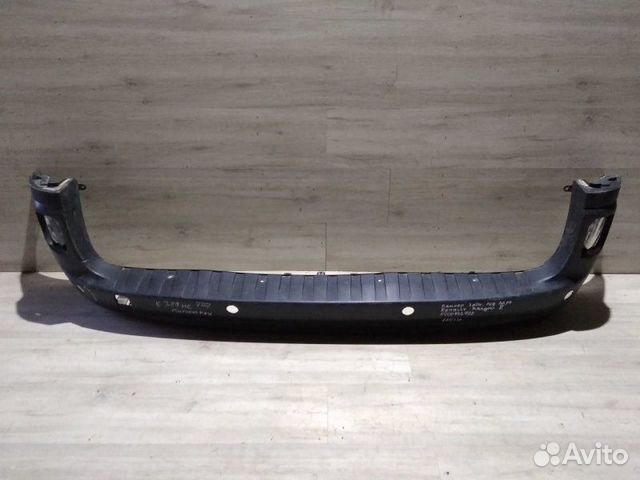 Бампер задний под парктроники Renault