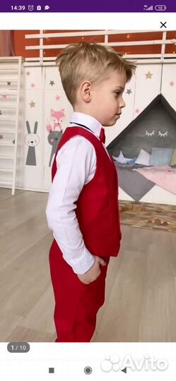 Нарядный костюм для мальчика 122