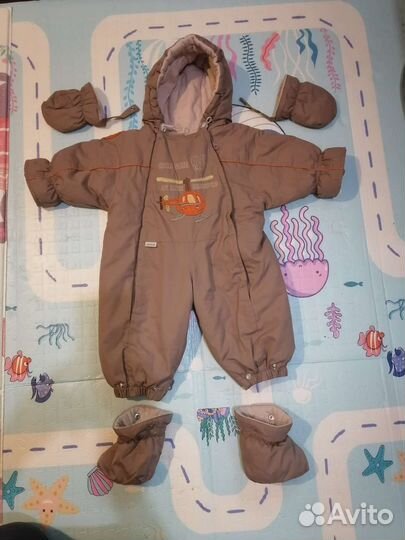 Комбинезон трансформер для новорожденных