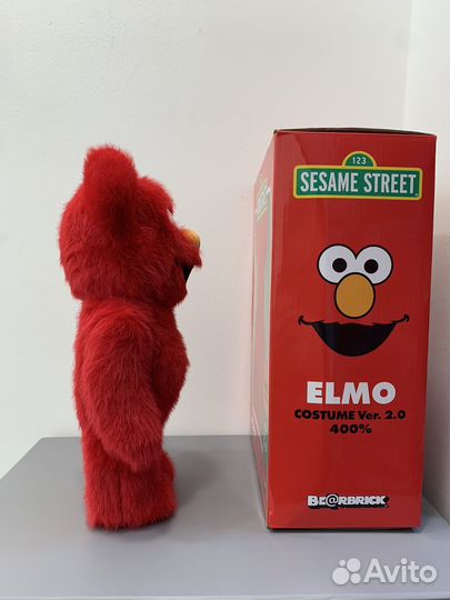 Beabrick x Sesame Street Elmo 400 оригинал