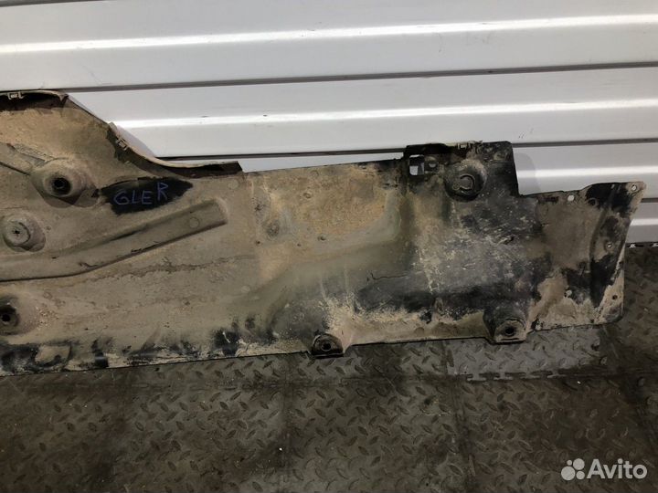 Защита днища правая (Mercedes-Benz GLE Coupe AMG)