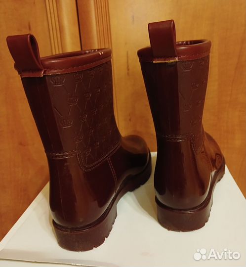 Резиновые сапоги Keddo утепленные женские