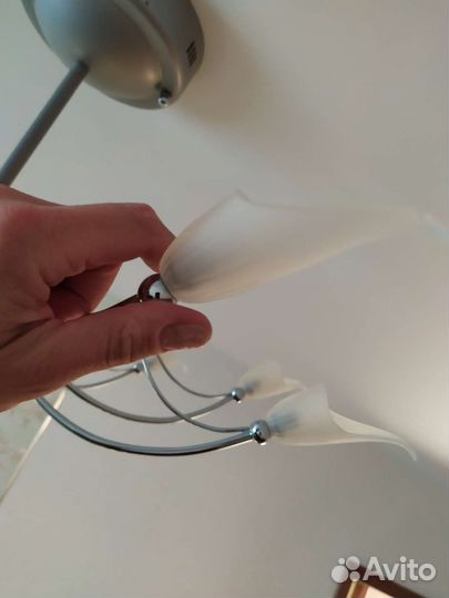 Люстра потолочная бу