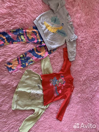 Вещи пакетом для девочки