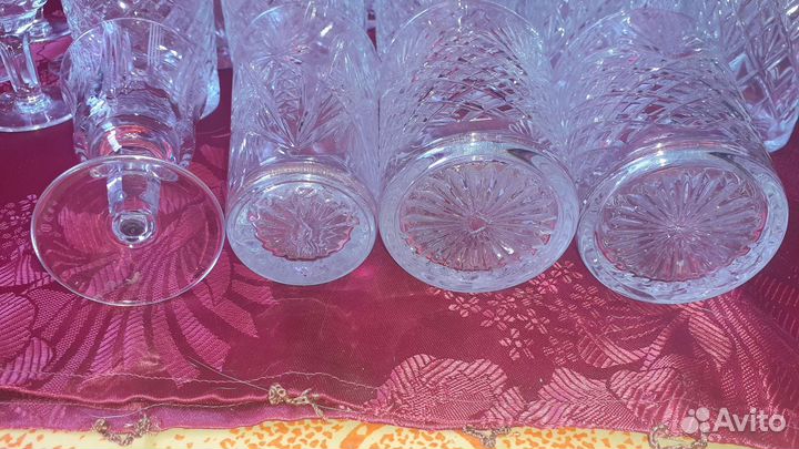 Рюмки,стаканы хрусталь СССР