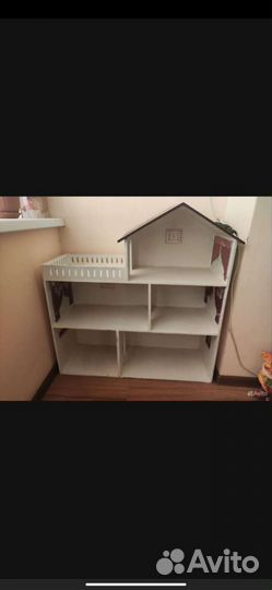 Детский самодельный домик для кукол