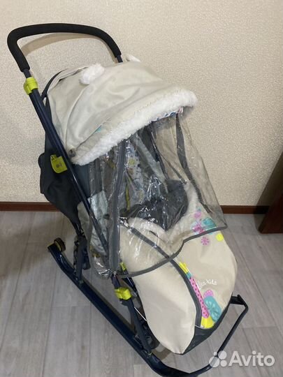 Детские санки коляска