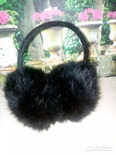 Меховые наушники