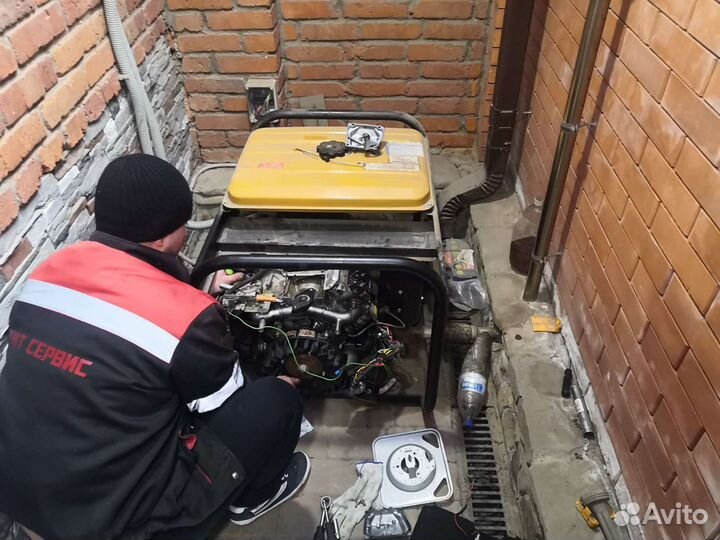 Ремонт бензогенератора