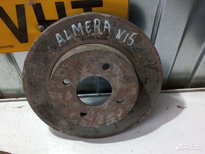 Тормозные диски Nissan Almera n15