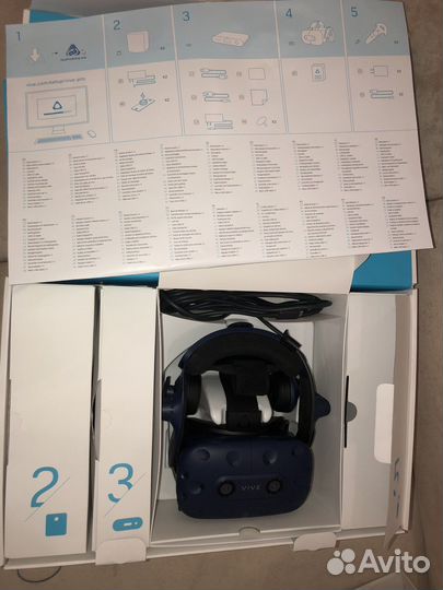 Очки виртуальной реальности HTC vive PRO