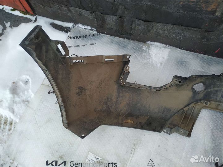 Юбка бампера задняя Hyundai Creta 1