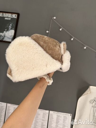 Шапка с ушками