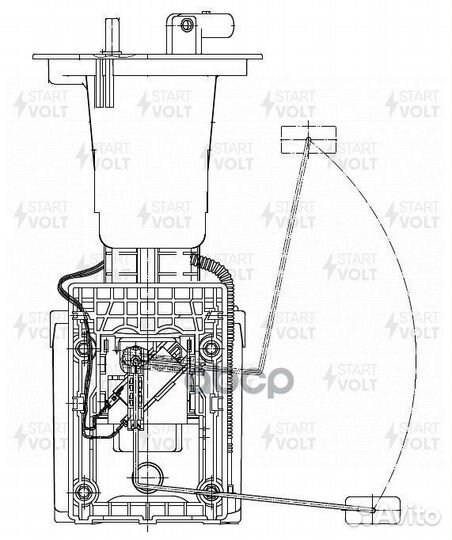 Модуль топливного насоса для а/м VAG Crafter (0