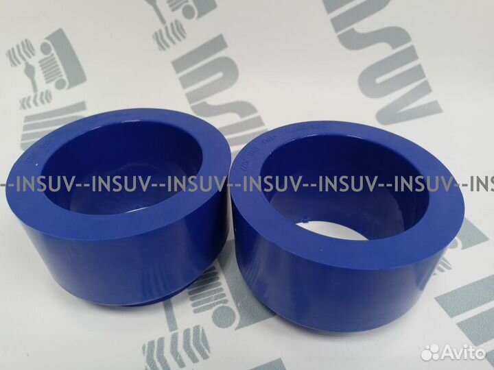 Проставки под задние пружины +50мм Нива полиуретан