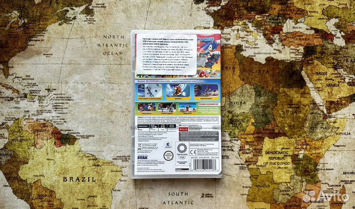 Марио и Соник на олимпийских играх (новый) Switch