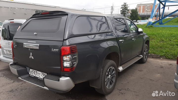 Кунг для L200 в цвет с двумя стёклами