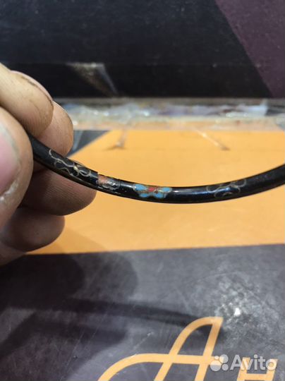 Браслет старинный эмаль