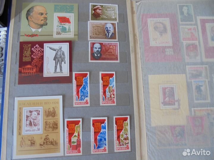 В.И.Ленин в марках