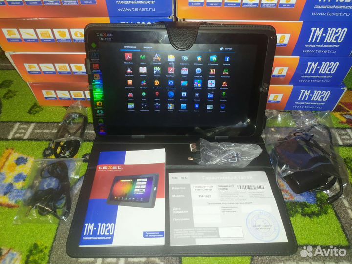 Планшеты 10'1 Texet 8шт