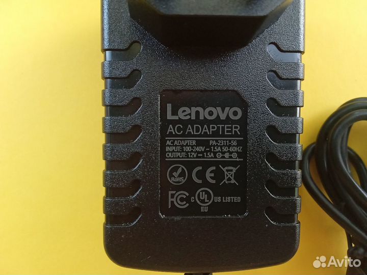 Зарядное устройство Lenovo Tablet K1, S1 Y1011, P1