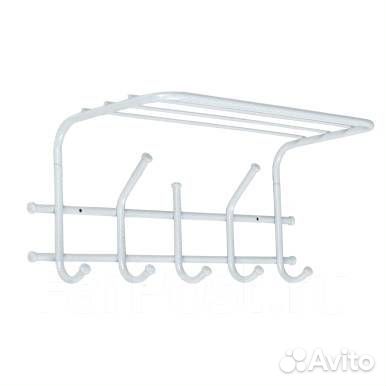 Вешалка настенная с полкой 