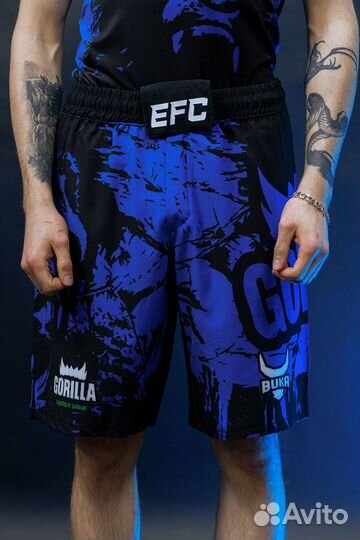 Комплект(футболка и шорты) Gorilla Blue