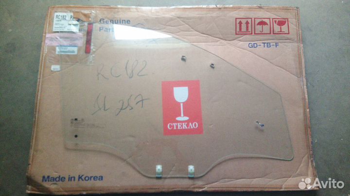 Стекло боковое правое Hyunday Getz