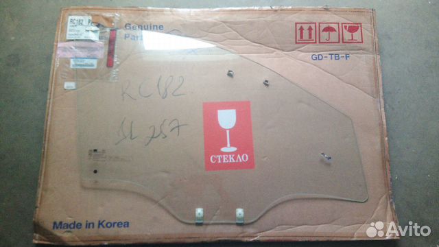 Стекло боковое правое Hyunday Getz