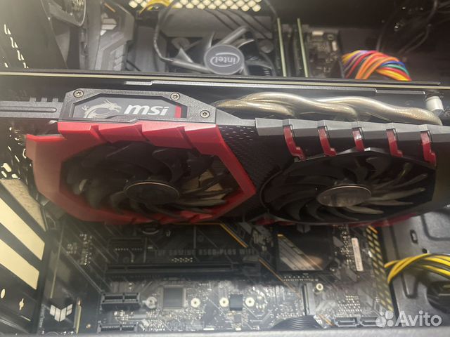 Видеокарта MSI GeForce GTX 1060 gaming X 6 GB купить в Чебоксарах ...