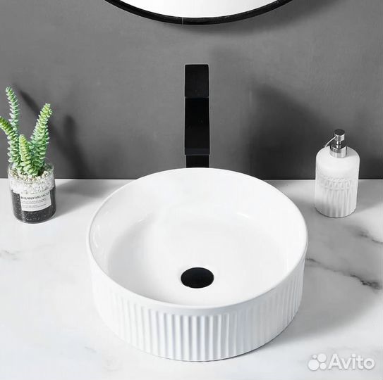REA-U6945 Умывальник белый керамический