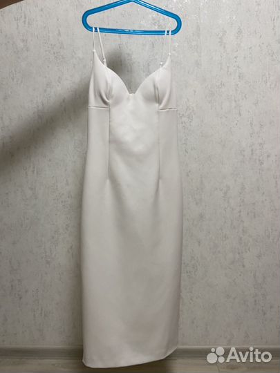 Вечернее платье 42 44 белое длинное