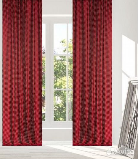 Комплект штор для гостиной