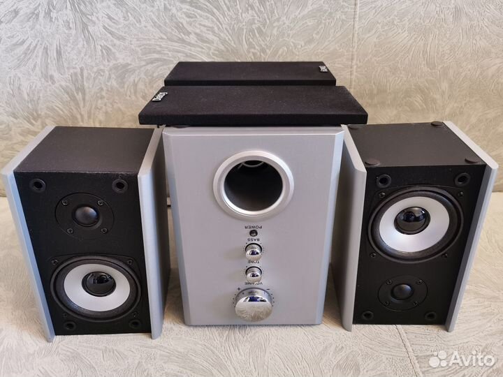 Колонки Dialog для компьютера с сабвуфером