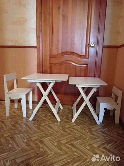 Детский стол и стул