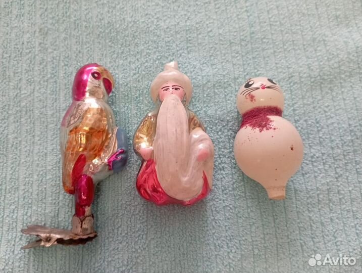 Елочные игрушки СССР