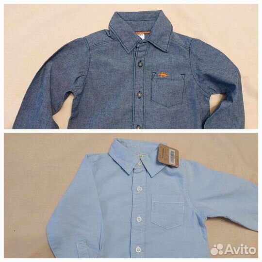 Рубашка crazy8 12/18m, carter's 18m