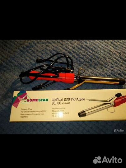 Щипцы/плойка для завивки волос