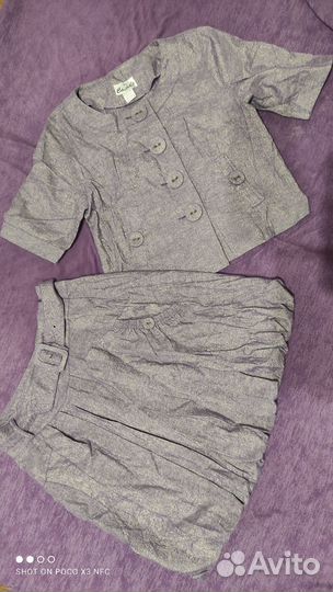 Костюм из льна