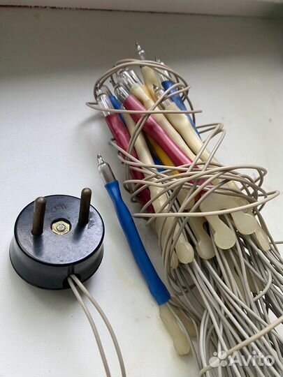 Елочная гирлянда СССР Свечи