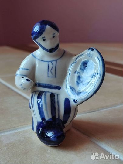 Гжель статуэтки фигурки СССР оригинальные