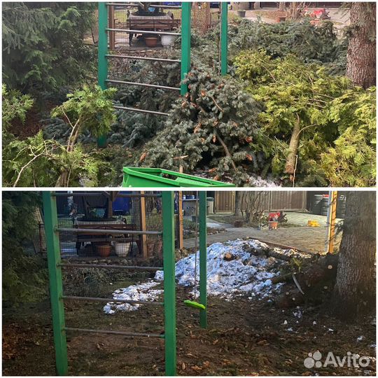 Дробление веток